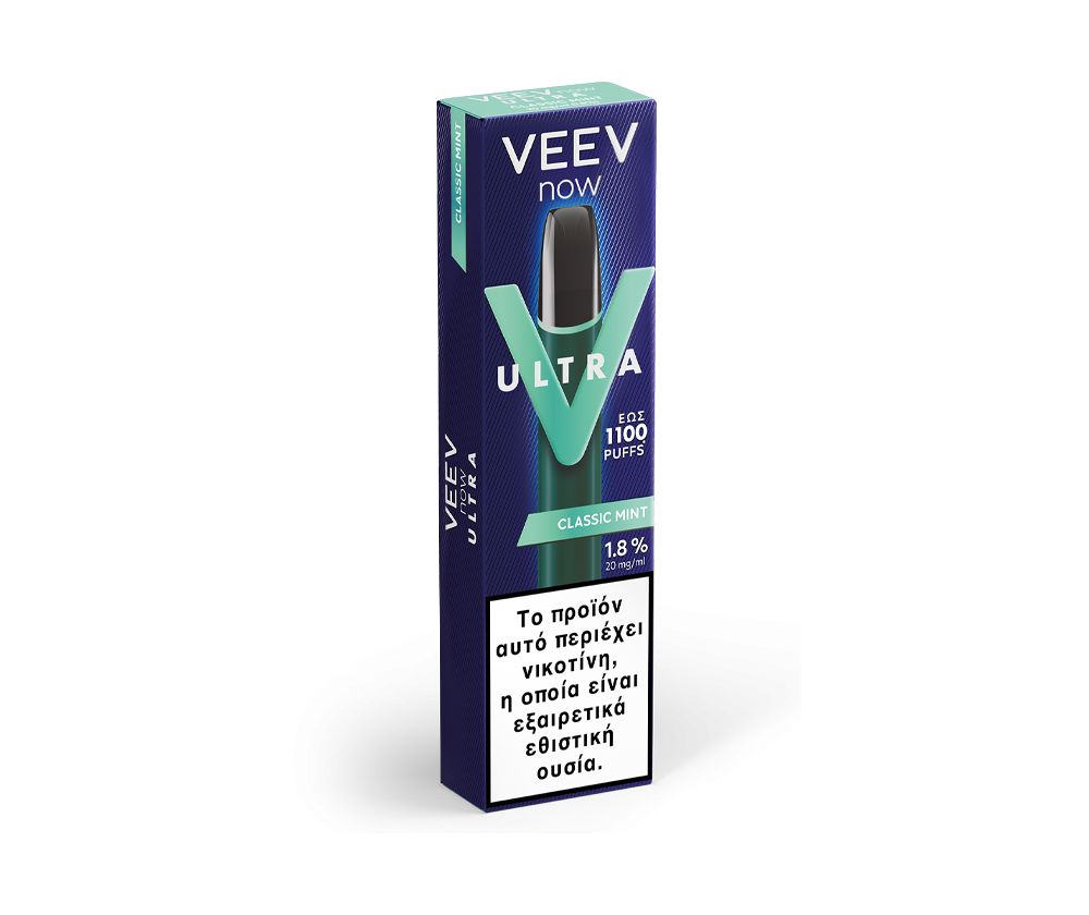 IQOS Disposable Vape VEEV Now Ultra Classic Mint
