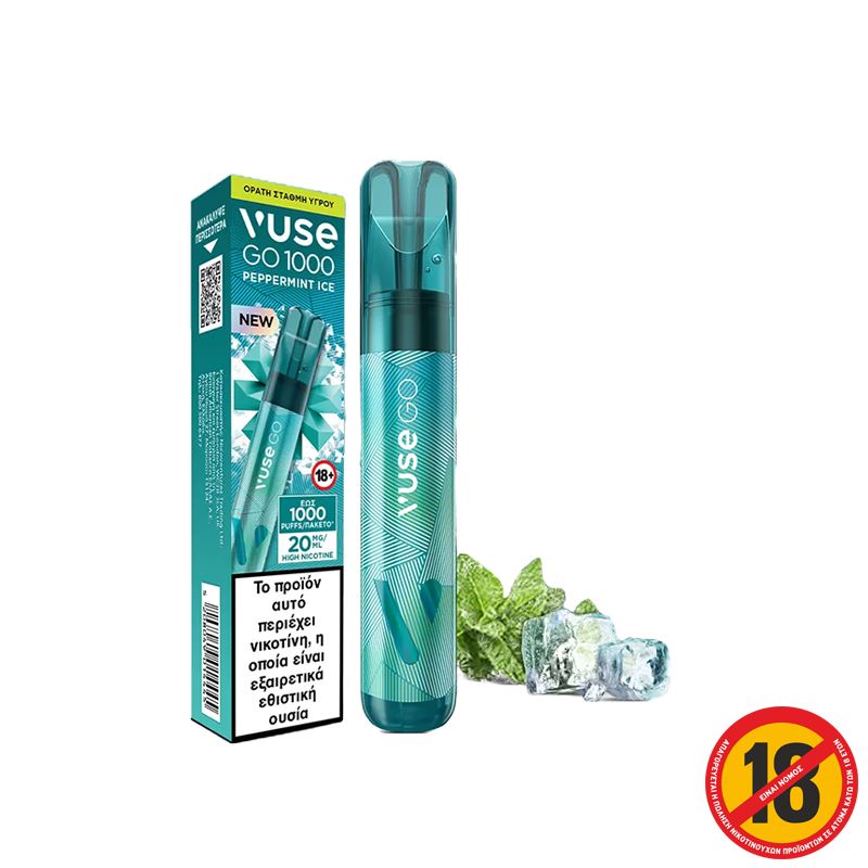 2025 Vuse ePod Go 1000 Pen Reload Peppermint Ice