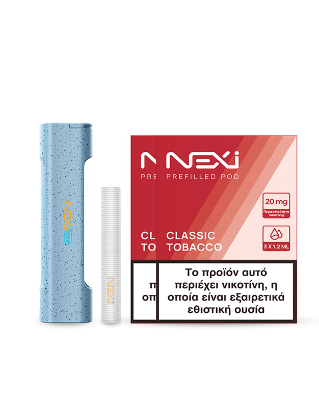 Aspire Nexi One Kit with 2 packs of Sticks Classic Tobacco Blue - usaheatproduct.store