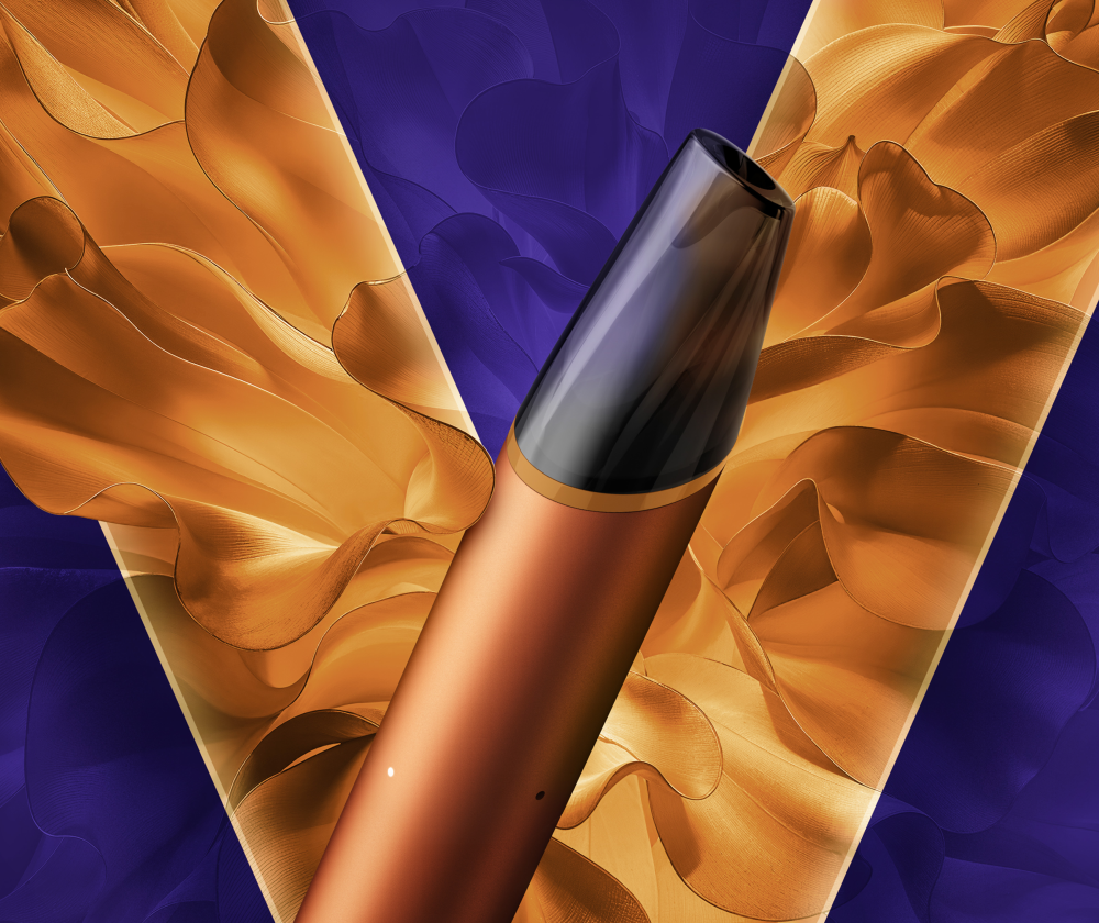 IQOS Disposable Vape VEEV Now Ultra Gold Tobacco