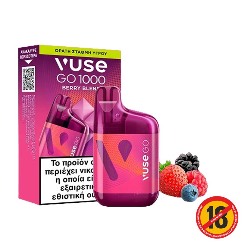 Vuse Disposable Electronic Cigarette GO 1000 Berry Blend