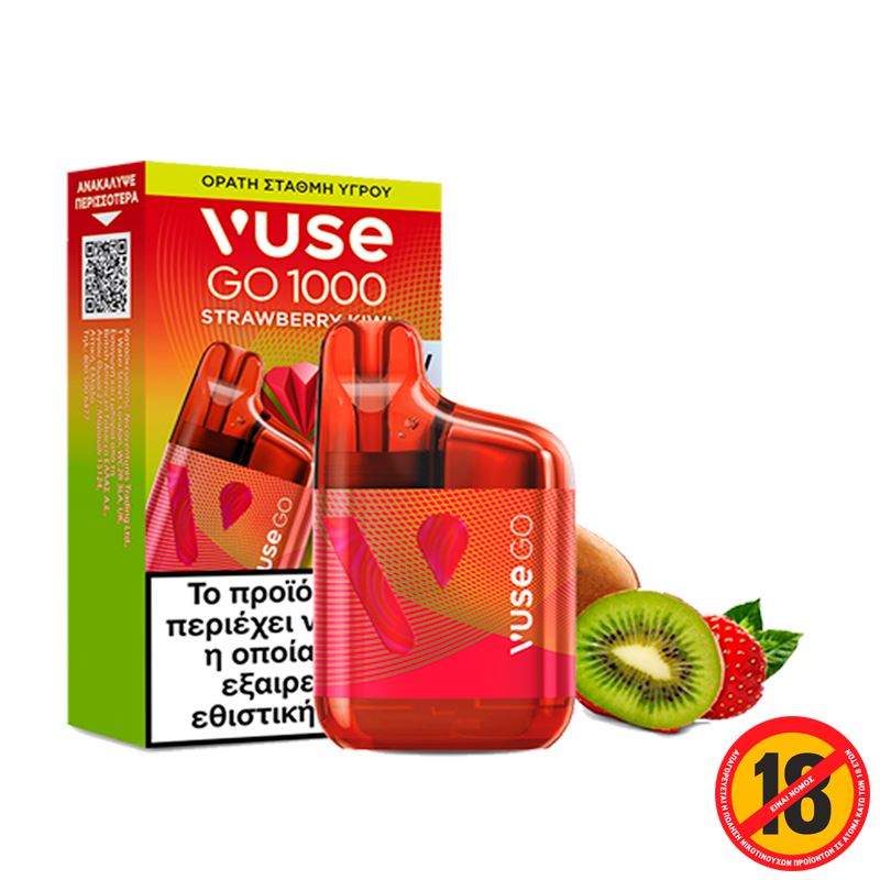 Vuse Disposable Electronic Cigarette GO 1000 Strawberry Kiwi