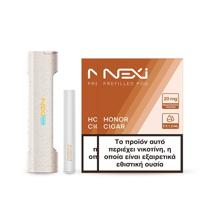 Aspire Nexi One Kit with 2 packs of Honor Cigar Sticks in White - usaheatproduct.store