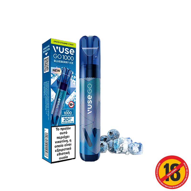 2025 Vuse ePod Go 1000 Pen Reload Blueberry Ice